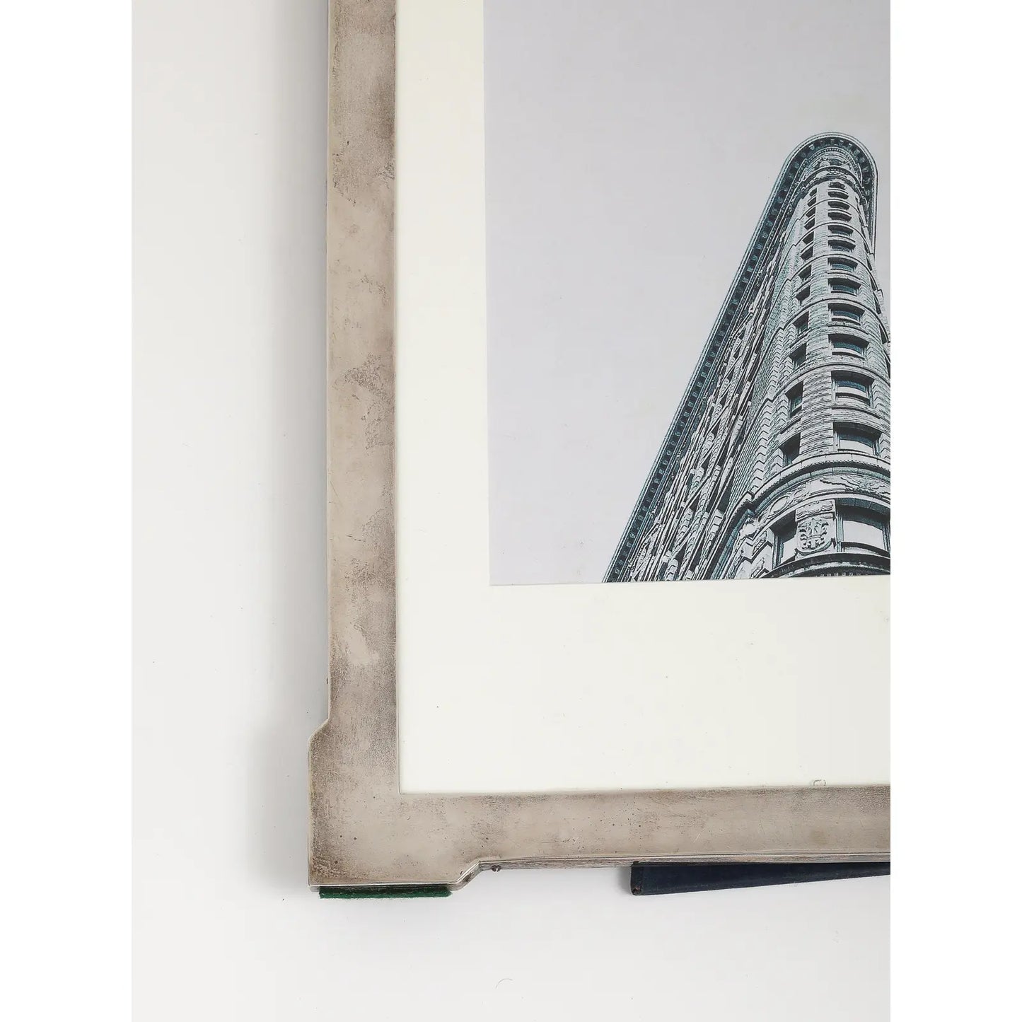 Vintage 20th Century Art Deco Style Sterling Silver Picture Frame