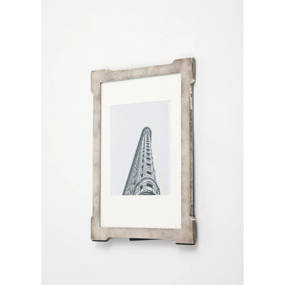 Vintage 20th Century Art Deco Style Sterling Silver Picture Frame