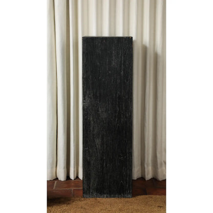 Vintage 20th Century Blackened Oak Pedestal