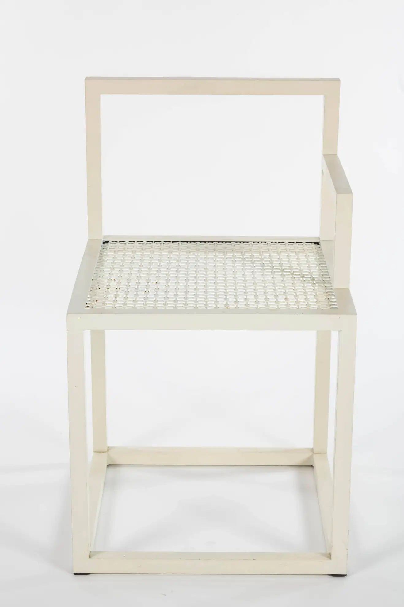 Pair of White Modern Sol Chairs by Jonathan Nesci