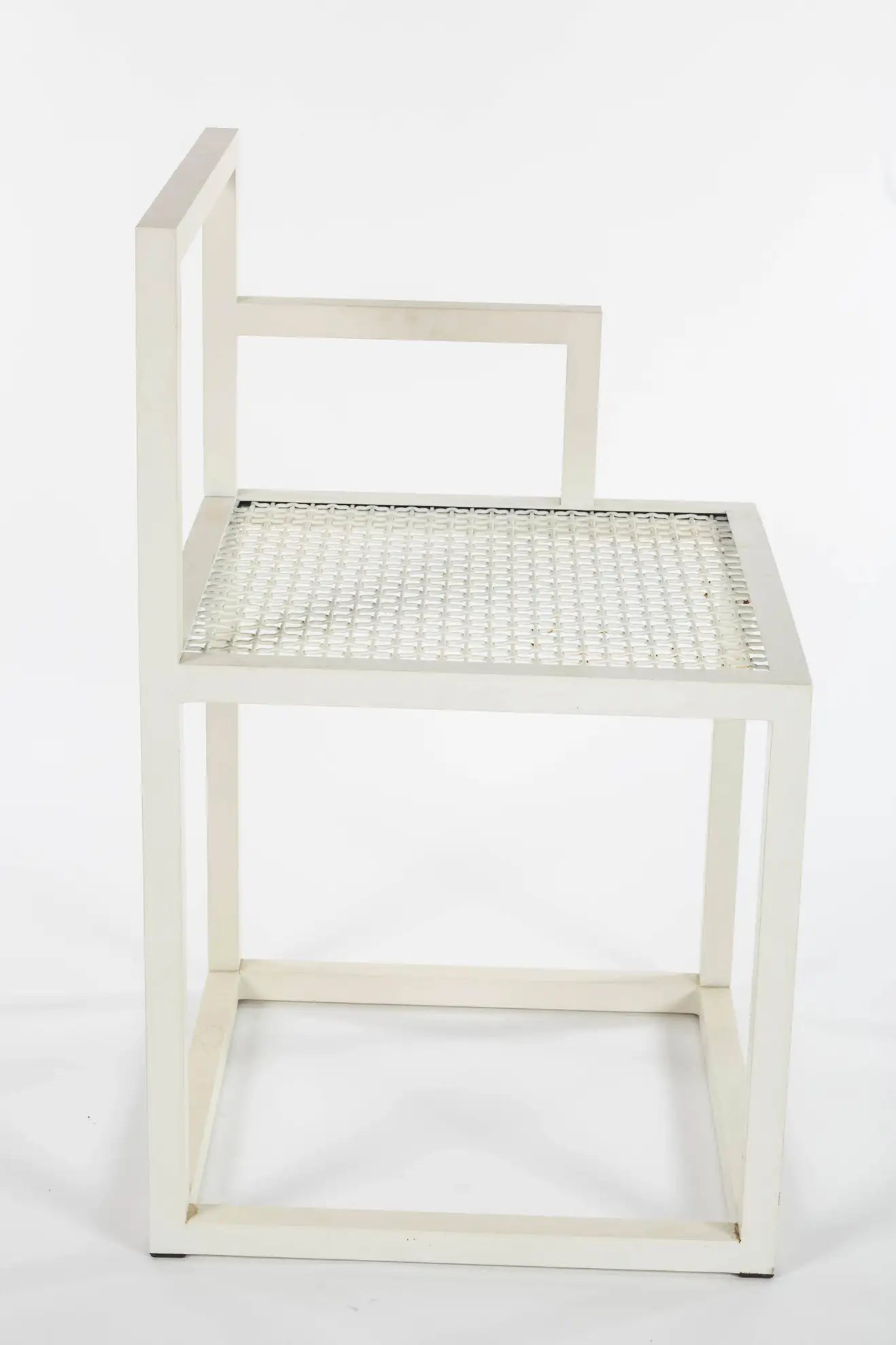 Pair of White Modern Sol Chairs by Jonathan Nesci