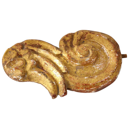 18th Century Peruvian Gold Leaf Architectural Remnant