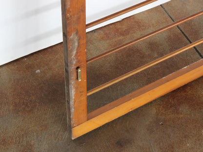 Architectural Salvage Wood Grid Wall Art