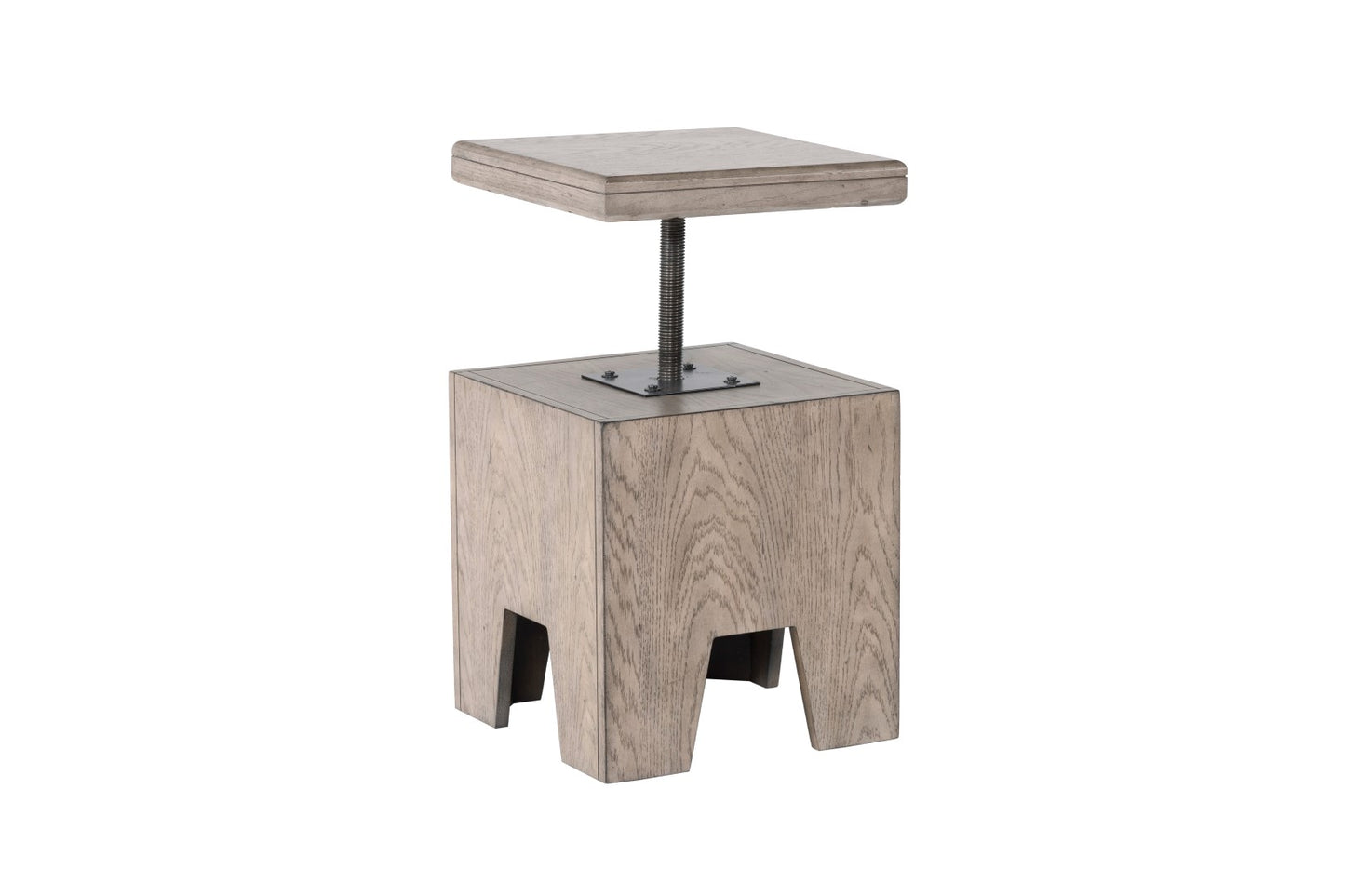 Lyon Adjustable End Table & Stool