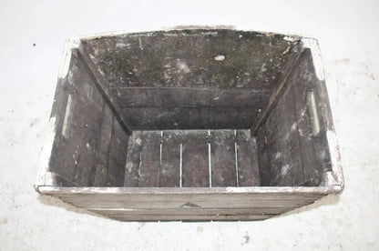 Antique French Wooden Wine Crate, 19th C.