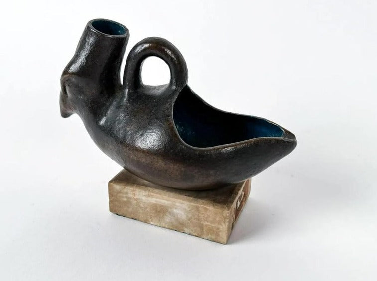 Early 20th Century Bronze Bird Sculpture