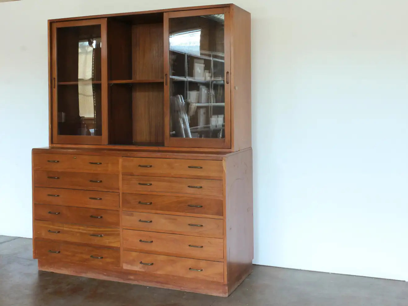 Midcentury American Mahogany Bookcase