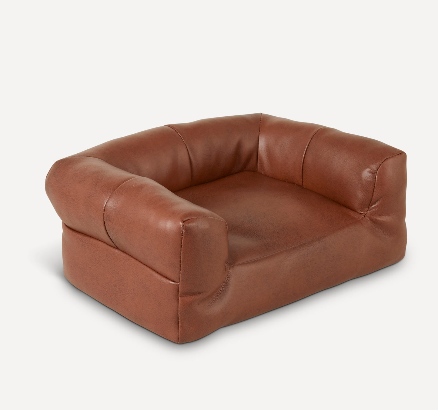 Faux Leather Small Pet Couch