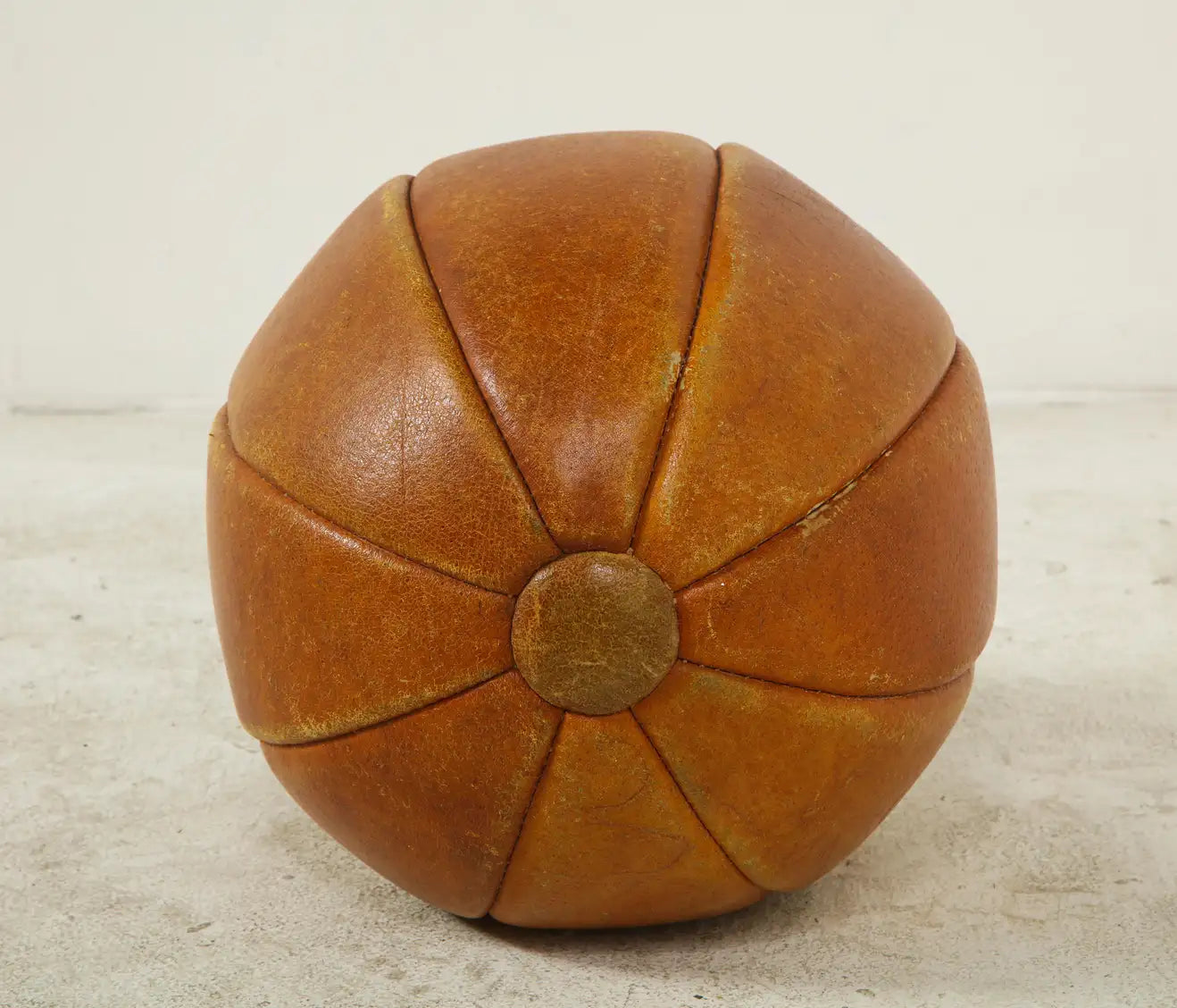 19th Century English Leather Ball – Nate Berkus