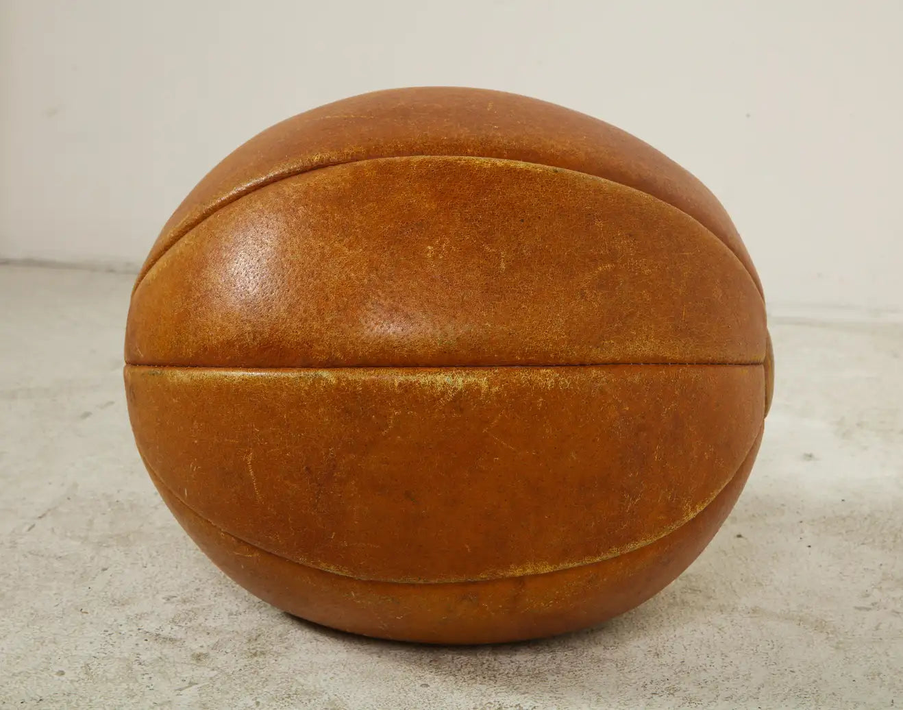 19th Century English Leather Ball