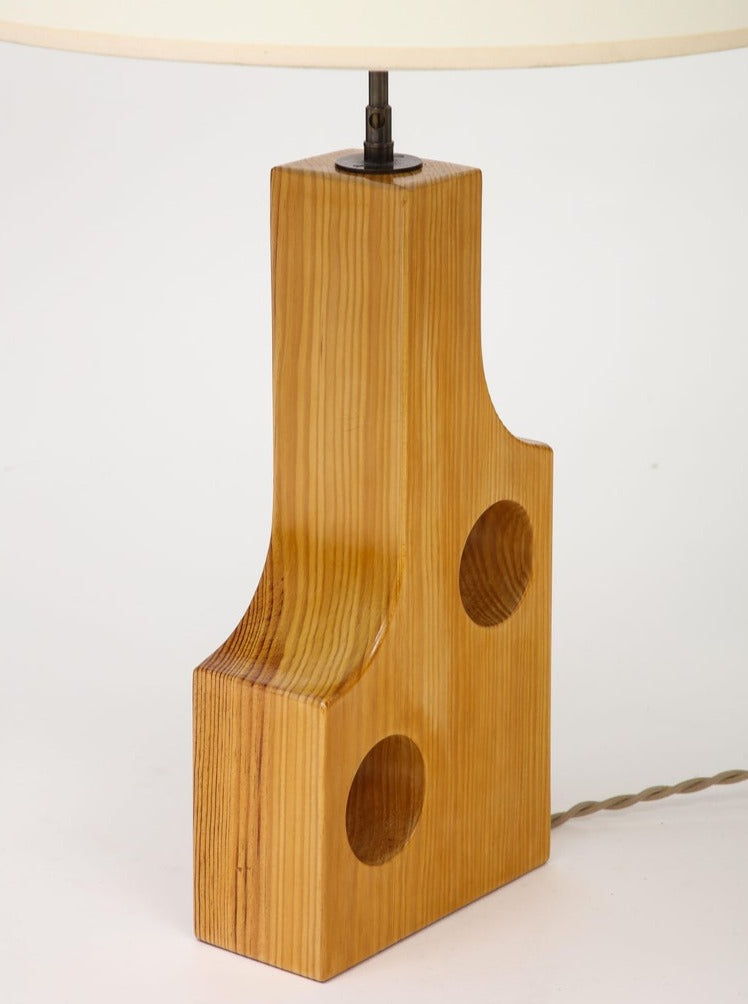 Gomariz Pinewood Table Lamp by Facto Atelier Paris