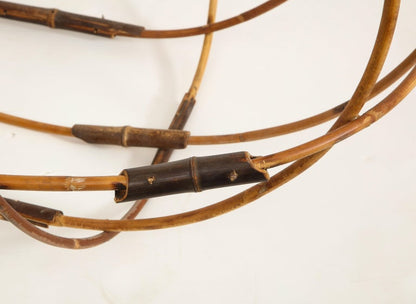 Contemporary Elliptical Bamboo Sculpture