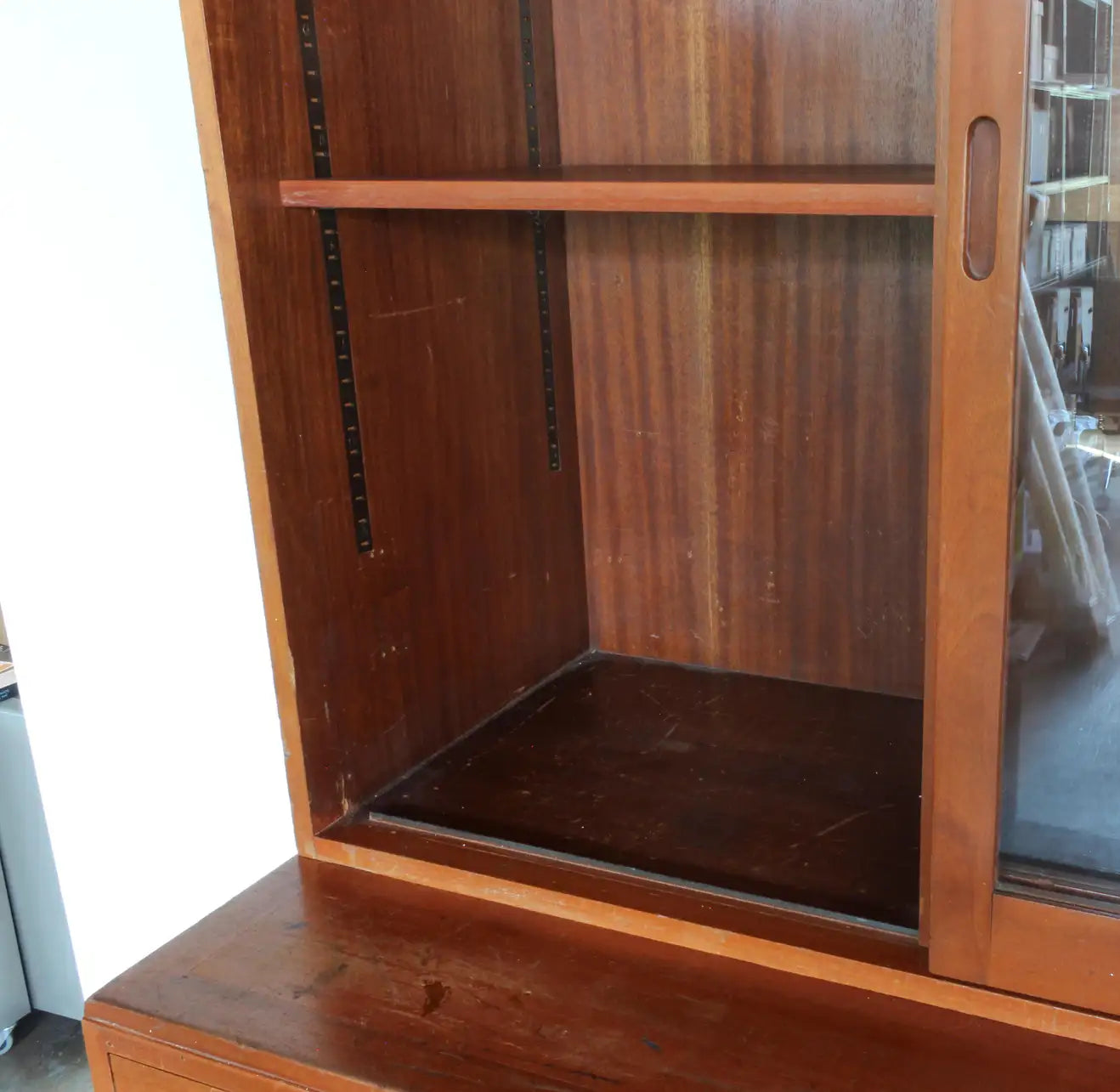 Midcentury American Mahogany Bookcase