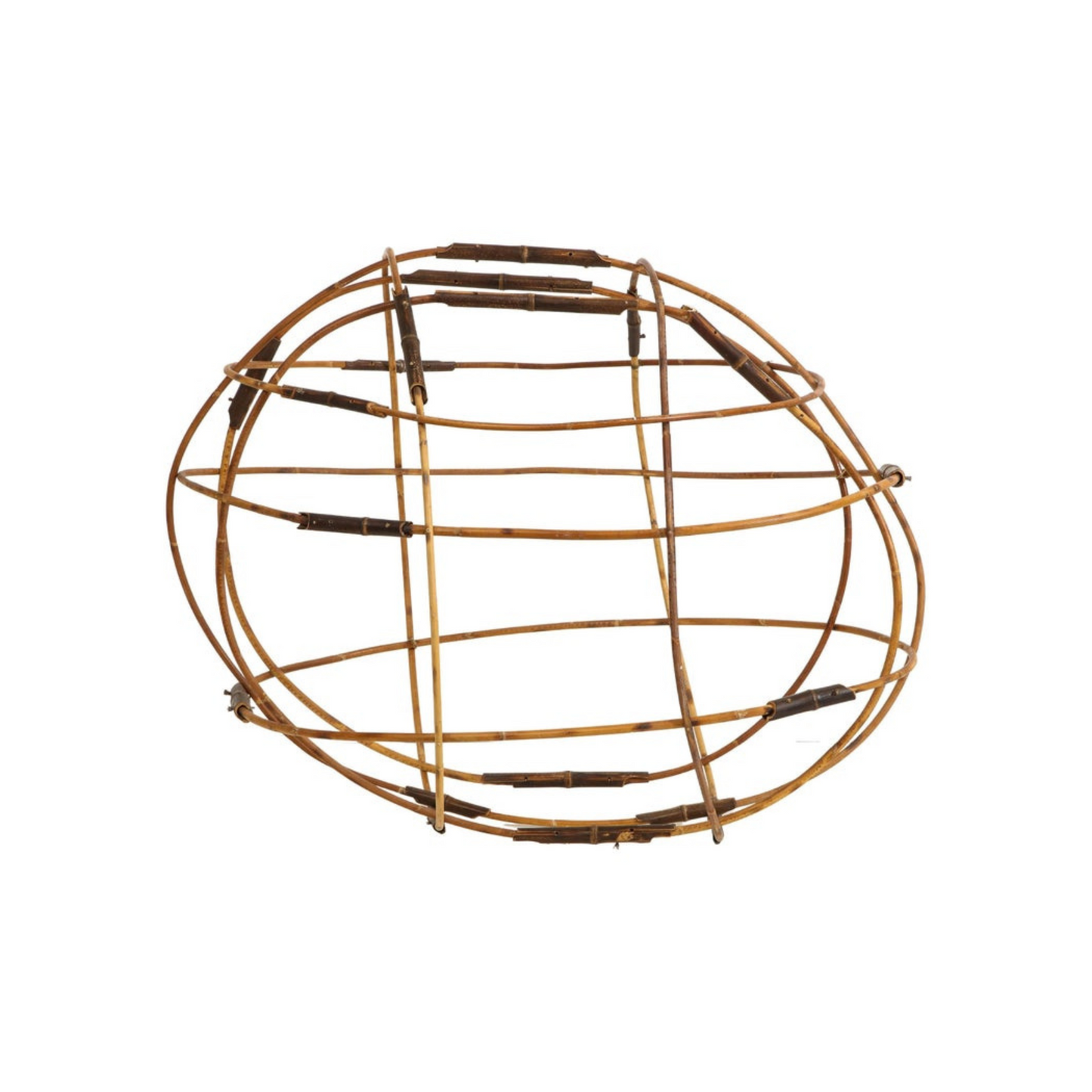 Contemporary Elliptical Bamboo Sculpture