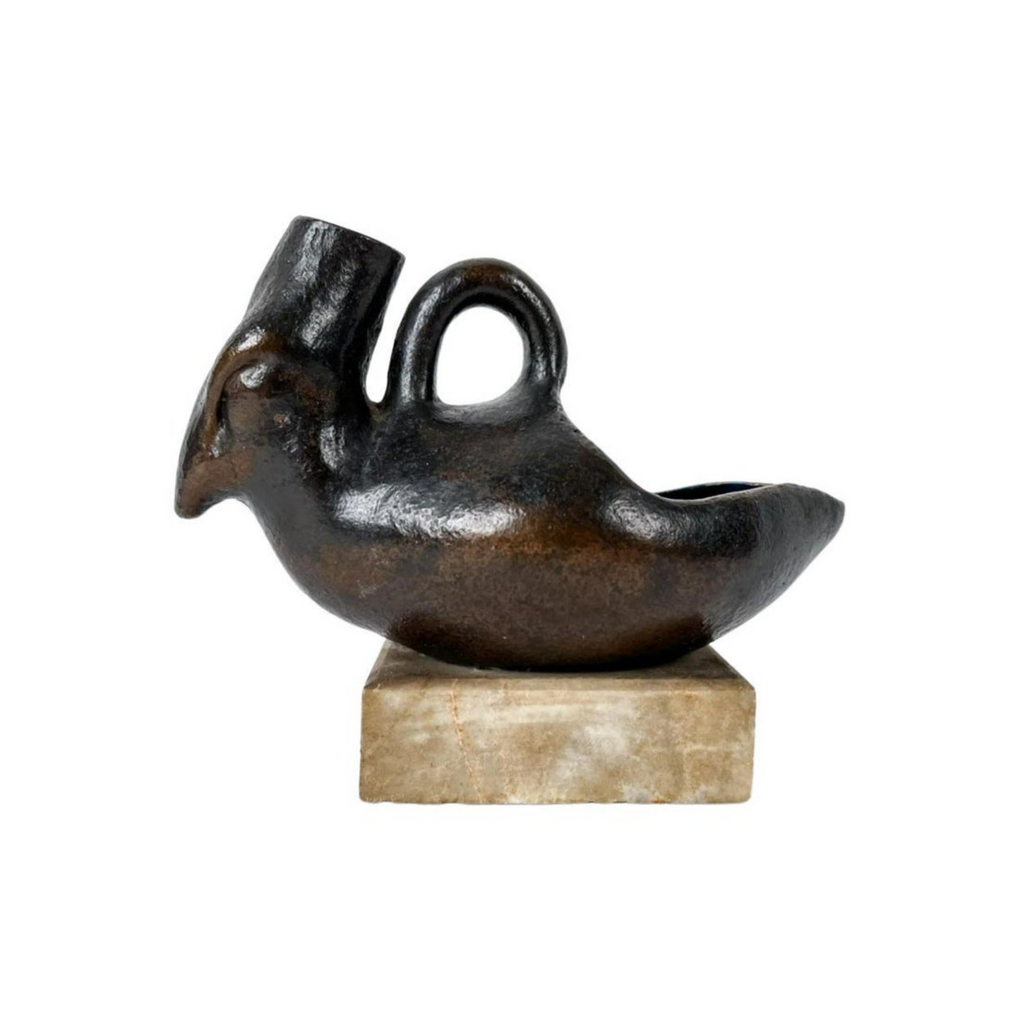 Early 20th Century Bronze Bird Sculpture