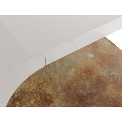 Aqua Virgo Dining Table in White Lacquer