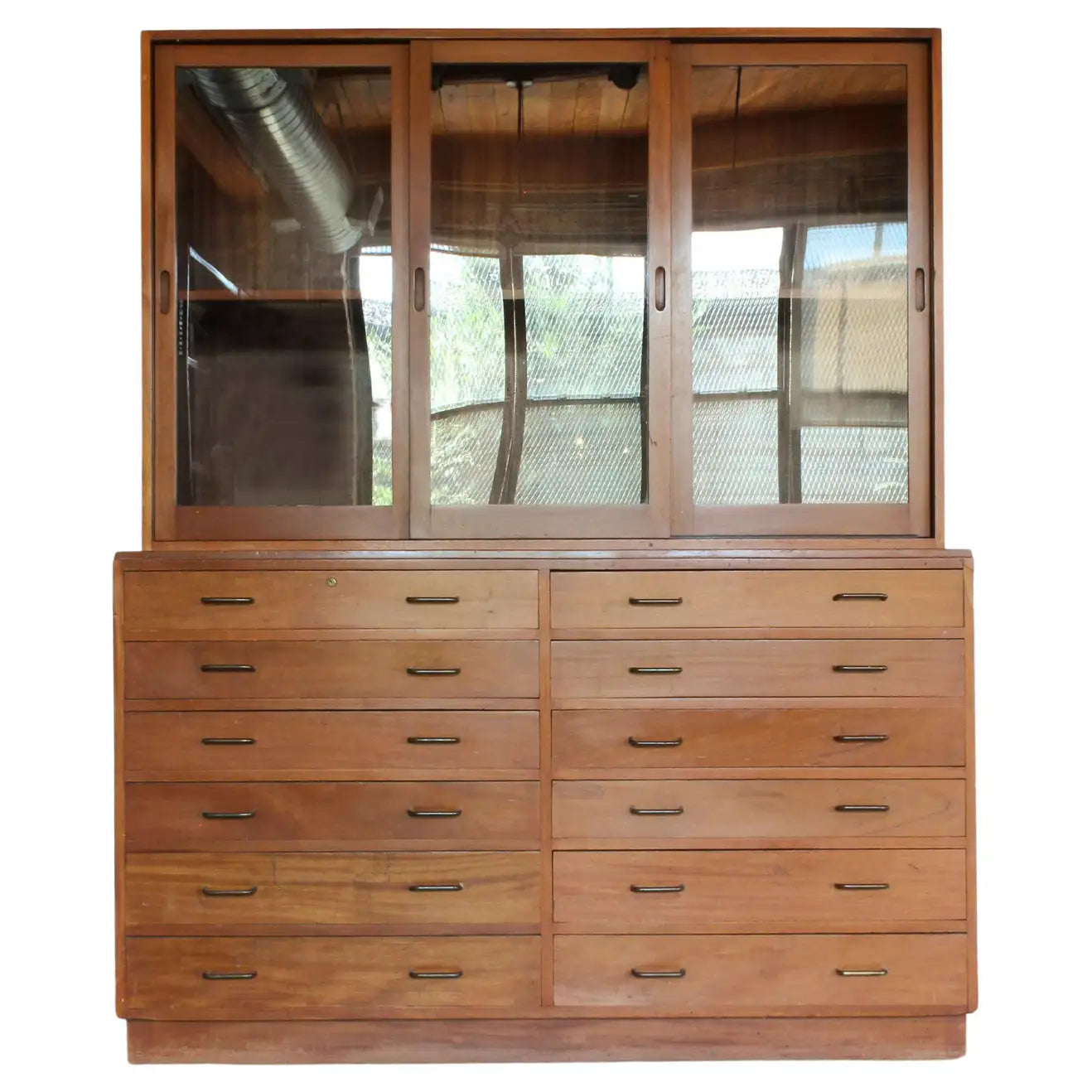 Midcentury American Mahogany Bookcase