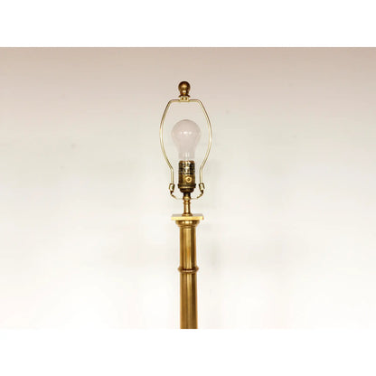 Josephine Antique Brass Table Lamp With Black Metal Shade