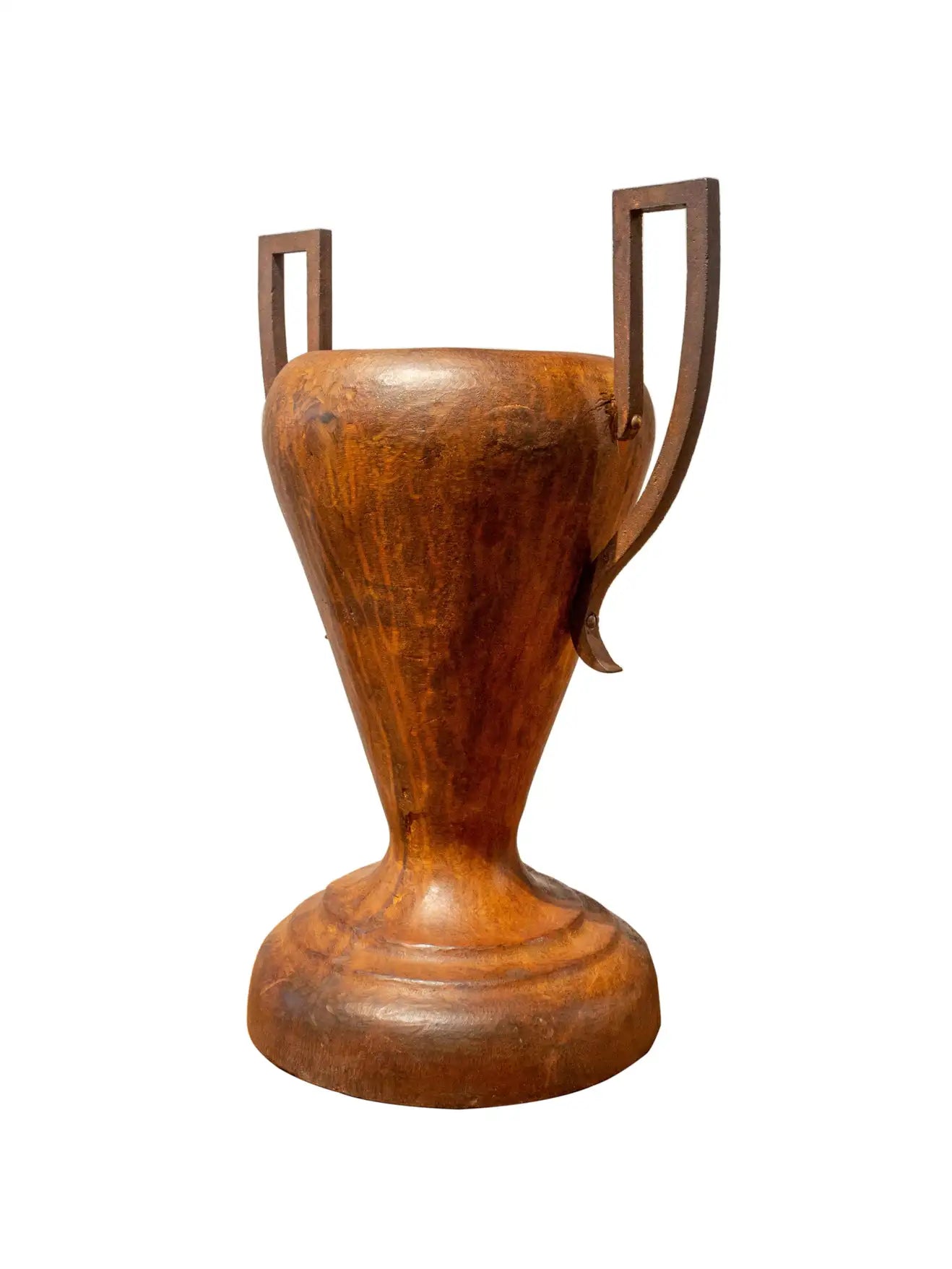 19th Century French Patinated Iron Urn